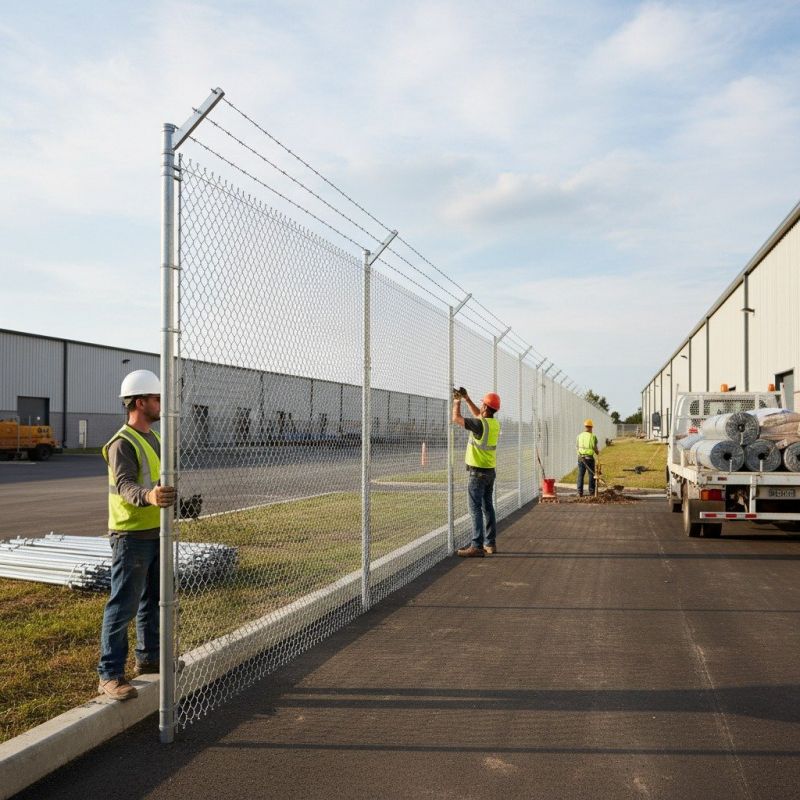Safety Fence Installation